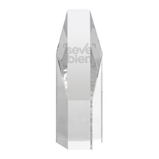 Trofeo De Cristal Diagonal