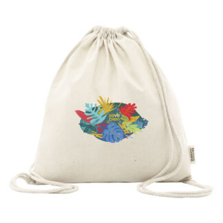 Bolsa Mochila De Algodón Chill