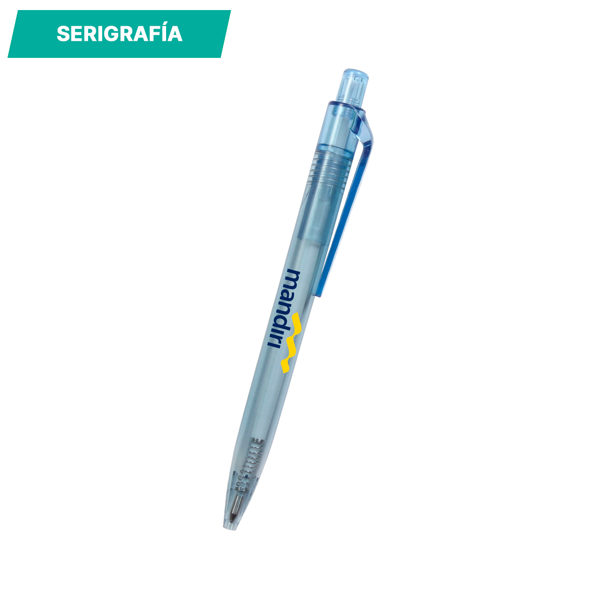 Bolígrafo de RPET Lisala. - Image 3