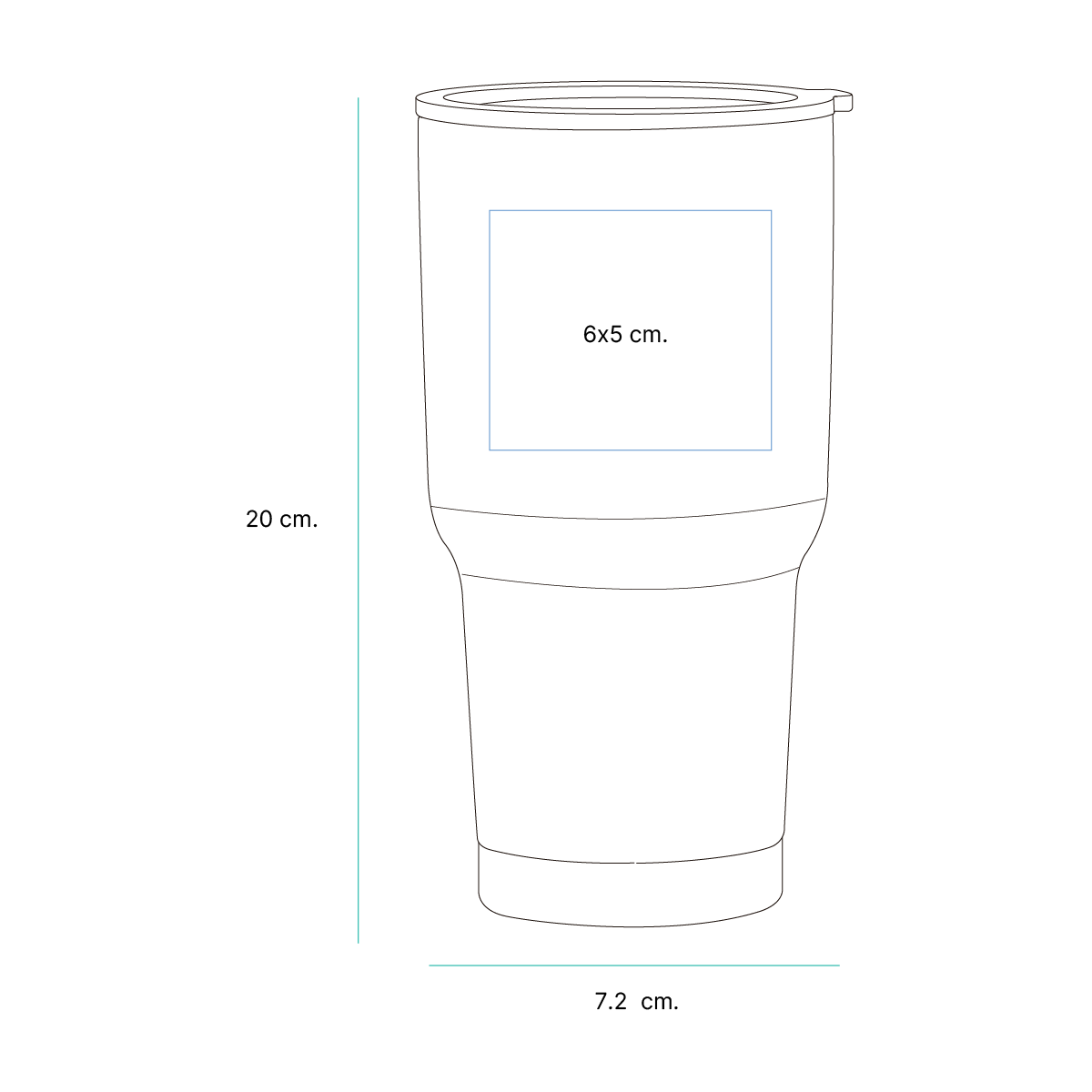 Termo Nadi. 850 ml. - Image 3
