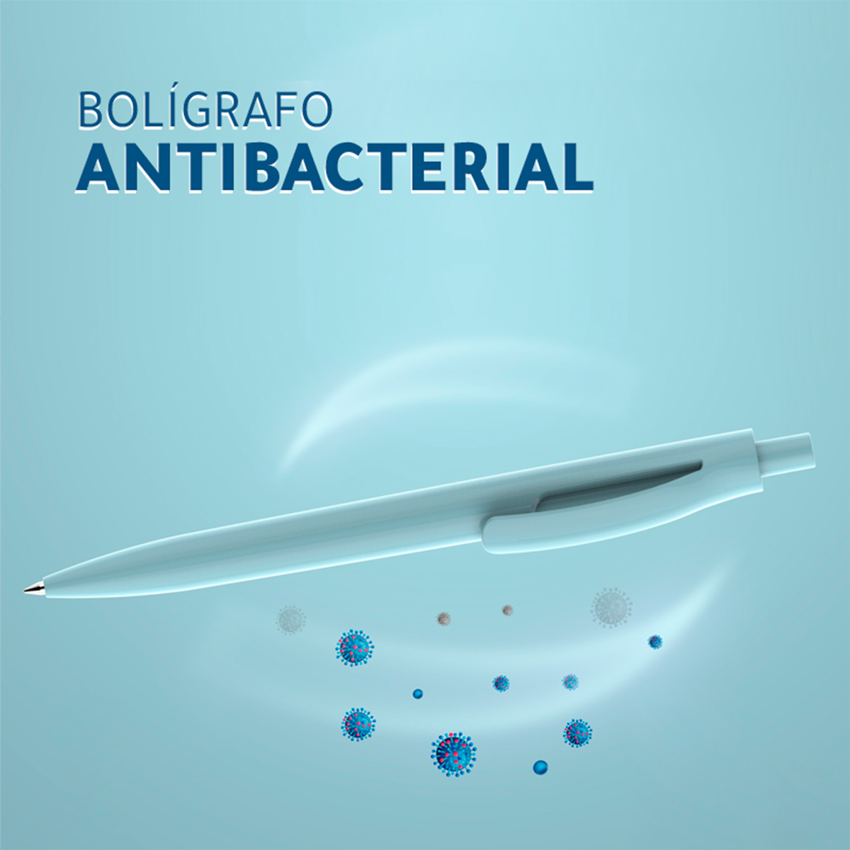 Bolígrafo antibacterial. - Image 4