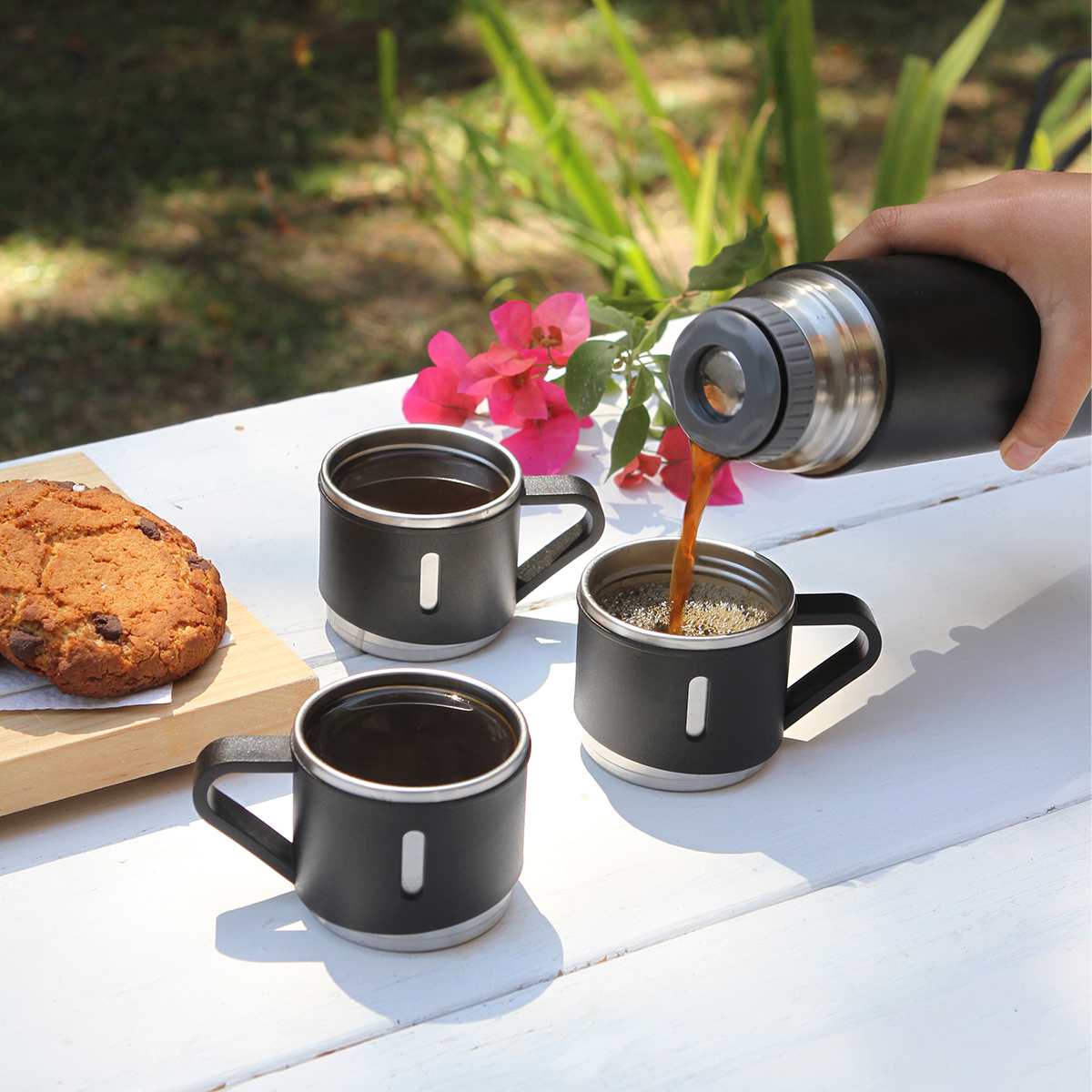 Set de termo y tazas Camini. - Image 4