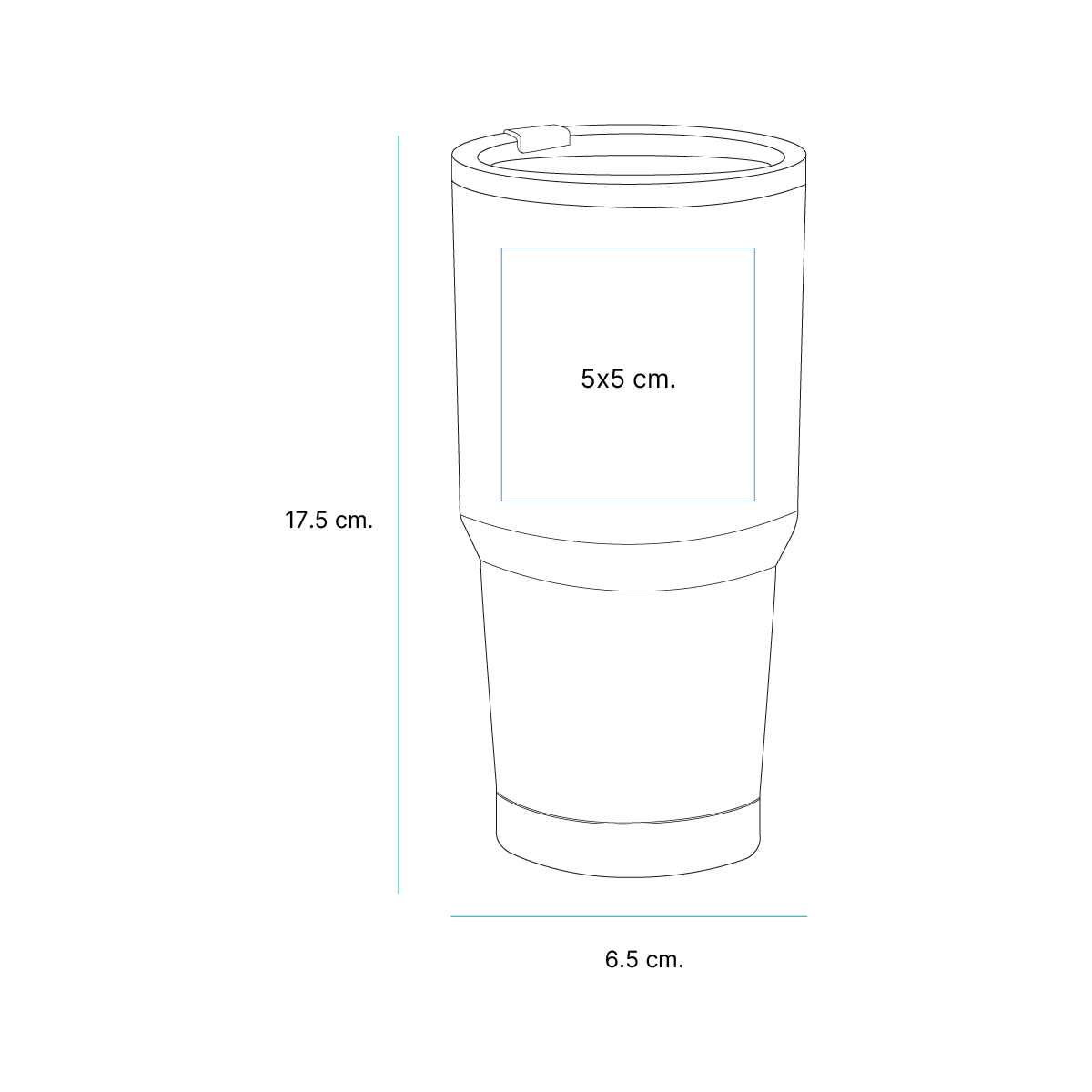 Termo Makau. 600 ml. - Image 4