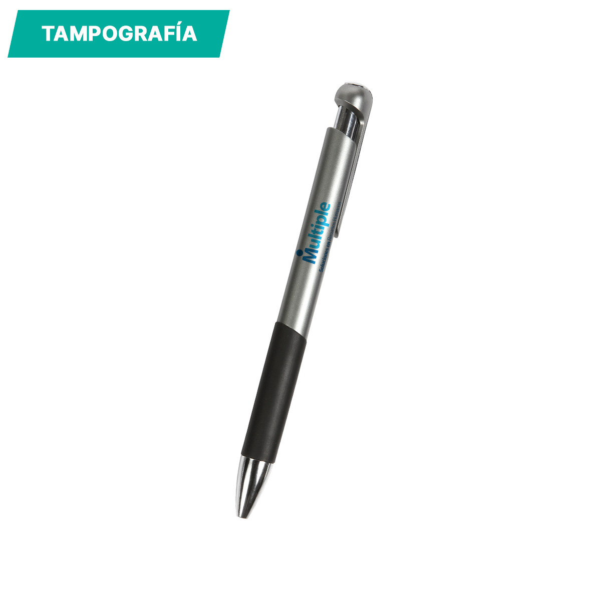 Bolígrafo de plástico Kara. - Image 4