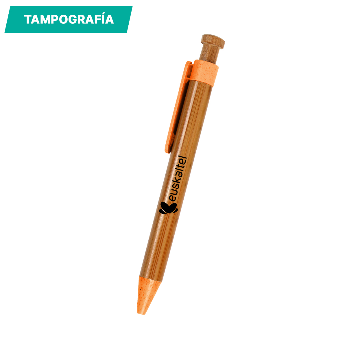 Bolígrafo de bambú Jena. - Image 4
