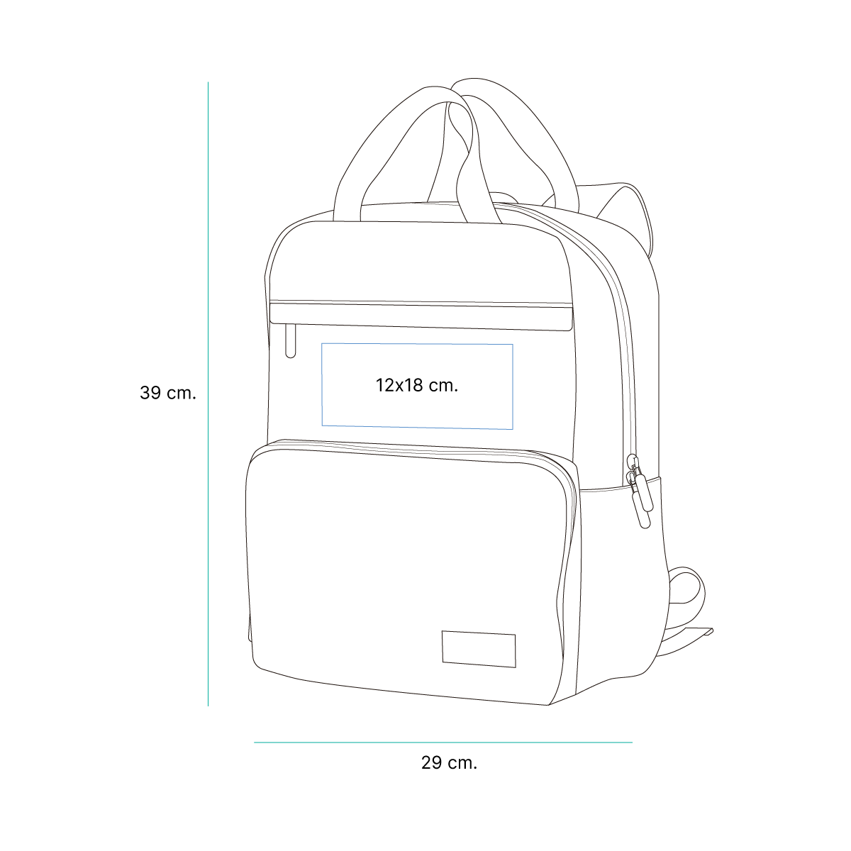 Mochila plegable Engomi. - Image 8